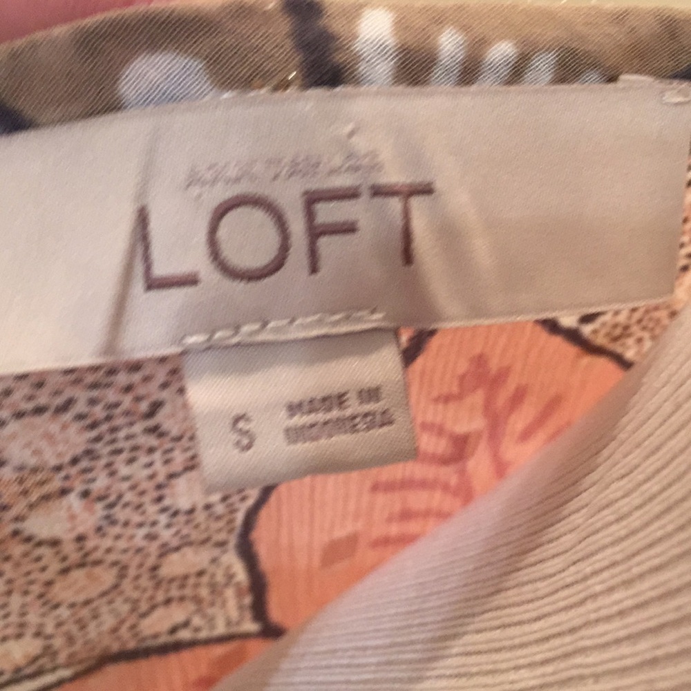 LOFT Paisley Floral Dress - Picture 6 of 7